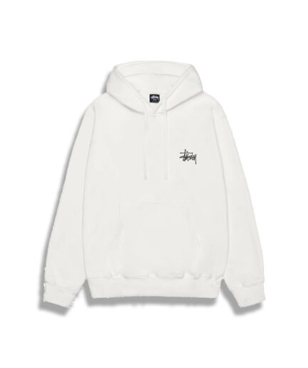 White Stussy Hoodie