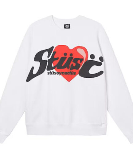 Stussy Heart Sweatshirt