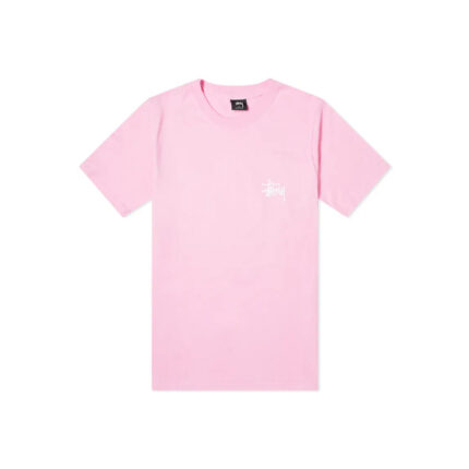 Pink Stussy T-shirt