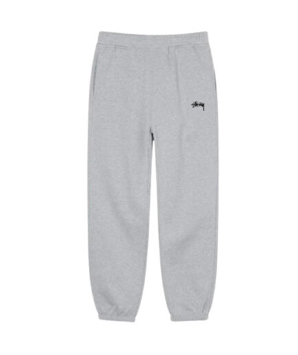 Gray Stussy Stock Logo Trousers